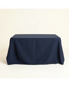 Wren Brook Flat Bed Sheet - Navy (synthetic illustration; no displayed measurements)