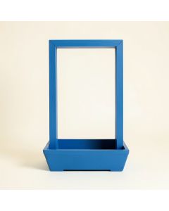 Slate Crest Empty Vertical Garden Frame - Blue (synthetic illustration; no displayed measurements)