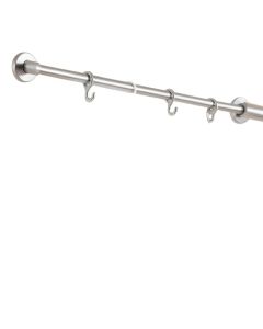 Brushed Nickel Shower Curtain Hooks