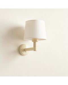 Ash Branch Wall Sconce Mounted On A Plain Wall - Ivory (synthetic illustration; no displayed measurements)
