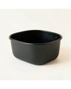 Meadow Crest Empty Under-Desk Cable Tray - Black (synthetic illustration; no displayed measurements)