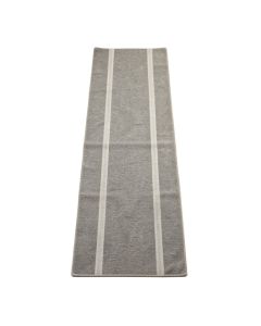 Olive Arc Narrow Runner Rug - Gray