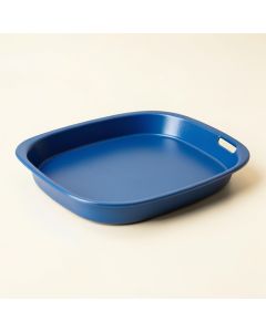Summit Bluff Serving Tray - Blue (synthetic illustration; no displayed measurements)