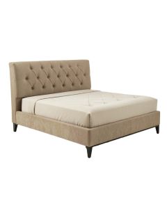 Tufted Upholstered Low Profile Standard Bed (synthetic illustration; no displayed measurements)