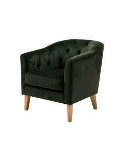 Gayton 27.8 '' Wide Tufted Velvet Side Chair