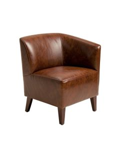 Gaenside Upholstered Side Chair In Satin Walnut (synthetic illustration; no displayed measurements)
