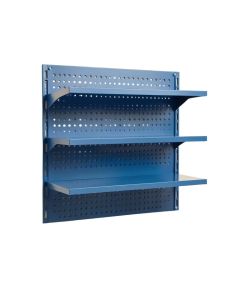Birch Brook Empty Wall-Mounted Tool Organizer Panel - Blue (synthetic illustration; no displayed measurements)