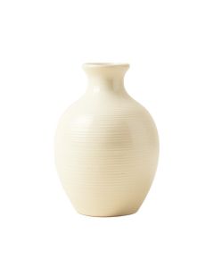 Holly Brook Empty Decorative Vase - Ivory (synthetic illustration; no displayed measurements)