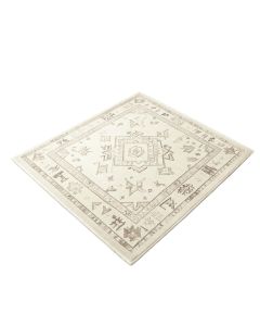 Rodeo Bohemian Aztec Tribal Ivory Rug (synthetic illustration; no displayed measurements)
