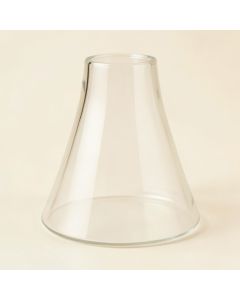 5 '' H Glass Bell Lamp Shade ( Screw On ) (synthetic illustration; no displayed measurements)