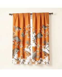 Ambesonne Fish Window Curtains (synthetic illustration; no displayed measurements)