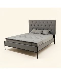 Kinzie Tufted Upholstered Standard Bed (synthetic illustration; no displayed measurements)
