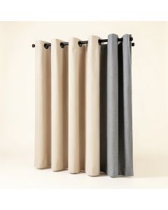 Covarrubias Solid Blackout Thermal Grommet Curtain Panels (synthetic illustration; no displayed measurements)