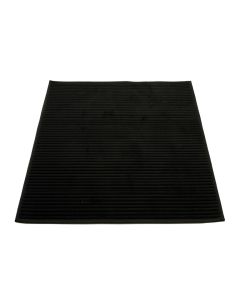 Clay Edge Bath Mat - Black (synthetic illustration; no displayed measurements)