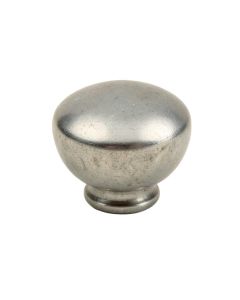 1 1/2 Oval Knob (synthetic illustration; no displayed measurements)