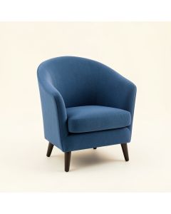 Lake Brook Upholstered Armchair - Blue (synthetic illustration; no displayed measurements)