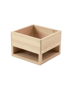 Maple Arc Empty Raised Planter - Beige