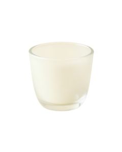 Shore Bluff Empty Candle Holder - White (synthetic illustration; no displayed measurements)