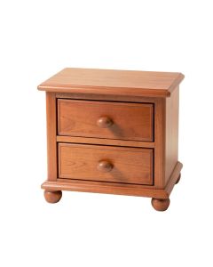 Dune Bridge Nightstand - Terracotta (synthetic illustration; no displayed measurements)