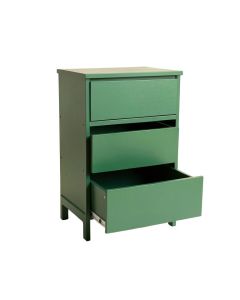 Birch Brook Freestanding Pull-Out Hamper Cabinet - Green (synthetic illustration; no displayed measurements)