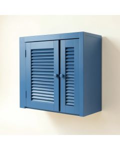 Ridge Branch Wall-Mounted Entry Cabinet - Blue (synthetic illustration; no displayed measurements)