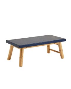 Cliff Crossing Indoor Bench - Navy (synthetic illustration; no displayed measurements)