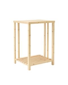 Spruce Arc Freestanding Laundry Folding Counter - Ivory (synthetic illustration; no displayed measurements)