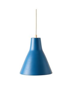 Maple Brook Pendant Light Suspended From One Plain Cable - Blue (synthetic illustration; no displayed measurements)