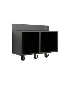Briar Arc Wall-Mounted Entryway Organizer Shelf (synthetic illustration; no displayed measurements)