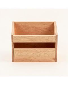 Priebe 3 Slot Divider Storage Organizer With Wall Baskets (synthetic illustration; no displayed measurements)