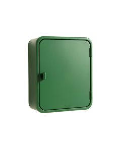 Summit Bridge Wall-Mounted Laundry Cabinet - Green (synthetic illustration; no displayed measurements)