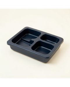 Laurel Bend Empty Pantry Drawer Organizer Insert - Navy (synthetic illustration; no displayed measurements)