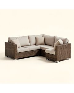 Baran Outdoor 4 Piece Sofa Seating Group With Cushions (synthetic illustration; no displayed measurements)
