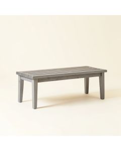 Cove Bridge Indoor Bench - Gray (synthetic illustration; no displayed measurements)