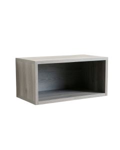 River Bend Wall-Mounted Shelf - Gray