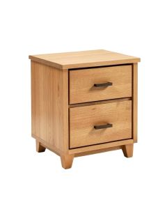 Versa 2 Drawer Nightstand (synthetic illustration; no displayed measurements)