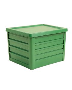 Aspen Crest Closed Outdoor Storage Box - Green
