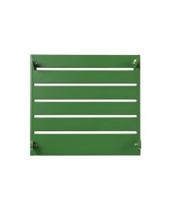 Hazel Brook Empty Wall-Mounted Tool Organizer Panel - Green