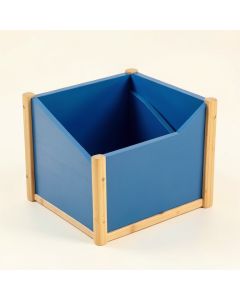 Glen Arc Low Toy Storage Unit - Blue (synthetic illustration; no displayed measurements)