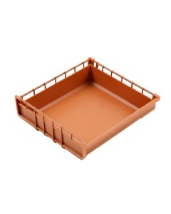 Dawn Brook Empty Under-Desk Cable Tray - Terracotta (synthetic illustration; no displayed measurements)