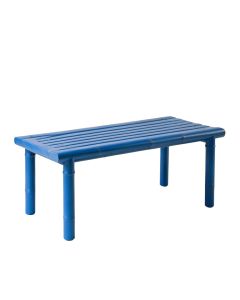 Summit Crossing Indoor Bench - Blue (synthetic illustration; no displayed measurements)