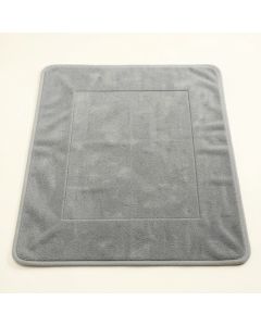Dune Bluff Bath Mat - Gray (synthetic illustration; no displayed measurements)
