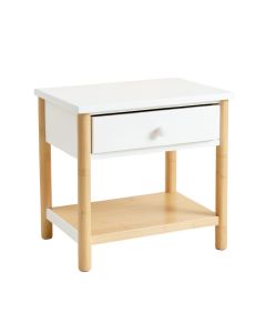 Shore Canyon Nightstand - White (synthetic illustration; no displayed measurements)