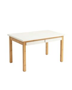 Ash Dell Empty Workshop Workbench - White (synthetic illustration; no displayed measurements)