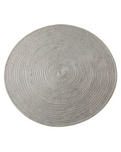 Bay Bluff Round Area Rug - Gray (synthetic illustration; no displayed measurements)