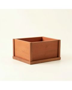 Olive Bluff Empty Raised Planter - Terracotta (synthetic illustration; no displayed measurements)