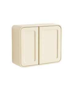 Birch Dale Wall-Mounted Entry Cabinet - Cream