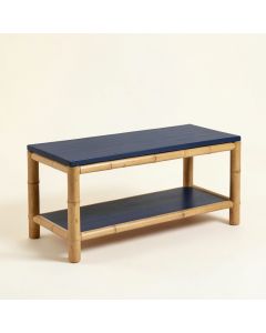 Meadow Bridge Indoor Bench - Navy (synthetic illustration; no displayed measurements)
