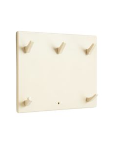 Heath Dell Empty Wall-Mounted Tool Organizer Panel - Cream (synthetic illustration; no displayed measurements)