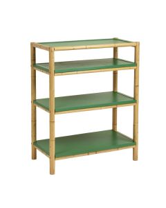 Glen Brook Empty Seed-Starting Shelving Unit Without Lights - Green (synthetic illustration; no displayed measurements)